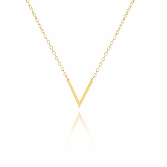 ❤️4 for $20 Sale❤️ Gold/Silver V Shape Necklace - Picture 4 of 5